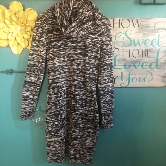 Cowl Neck Long Sweater - Picture 3 of 3